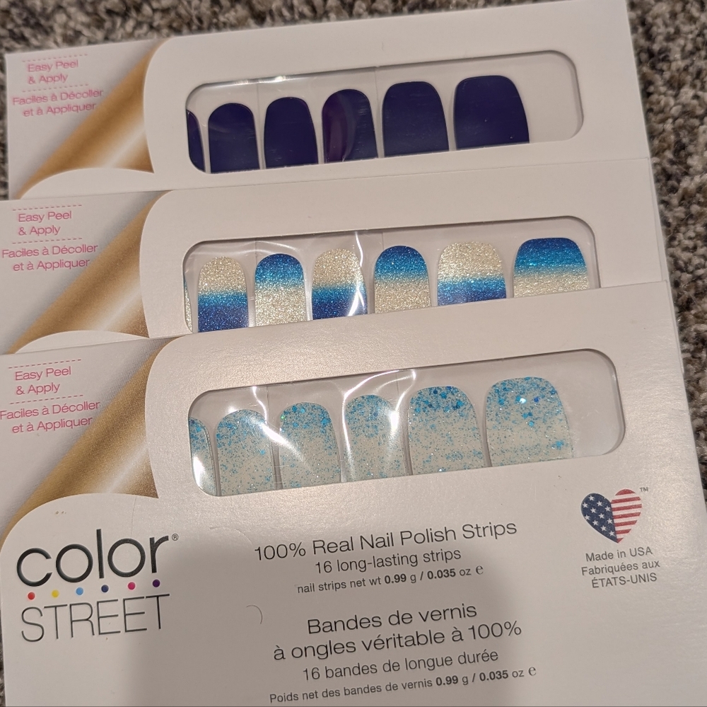 Color Street Nail Polish Strips Set